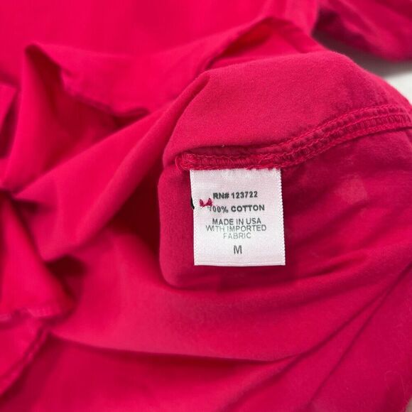 Xirena Shirt Women M Pink 100% Cotton Button Up Classic Minimalist Everyday USA - Picture 6 of 12